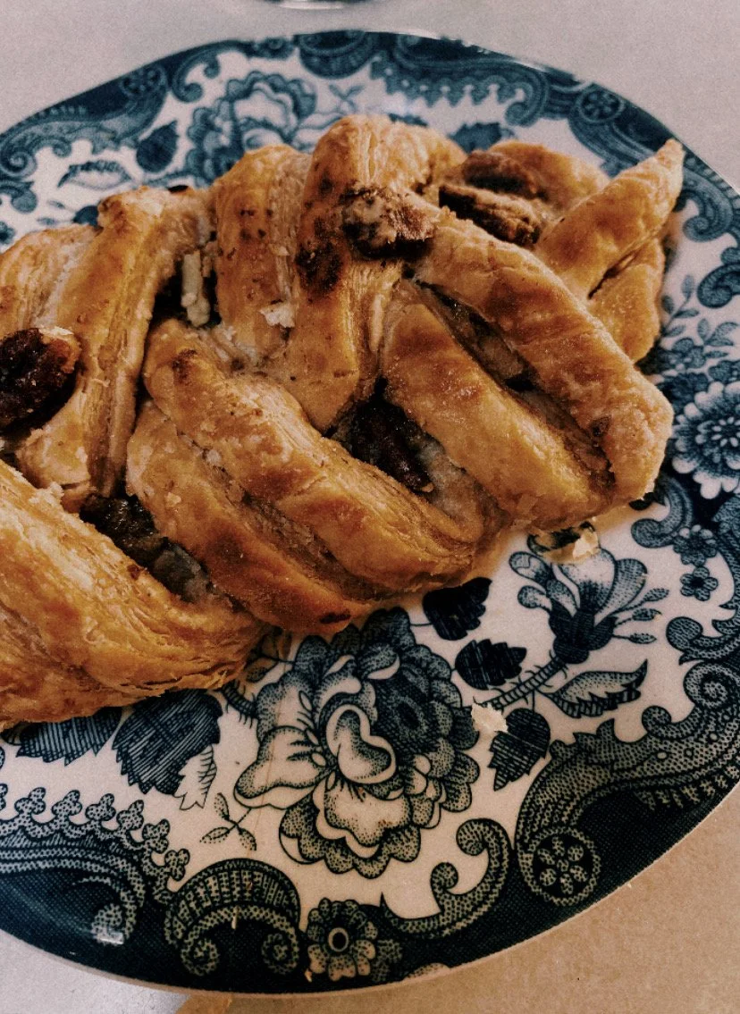 Private Chef in Aspen Colorado Roaring fork valley Serving pastries for breakfast