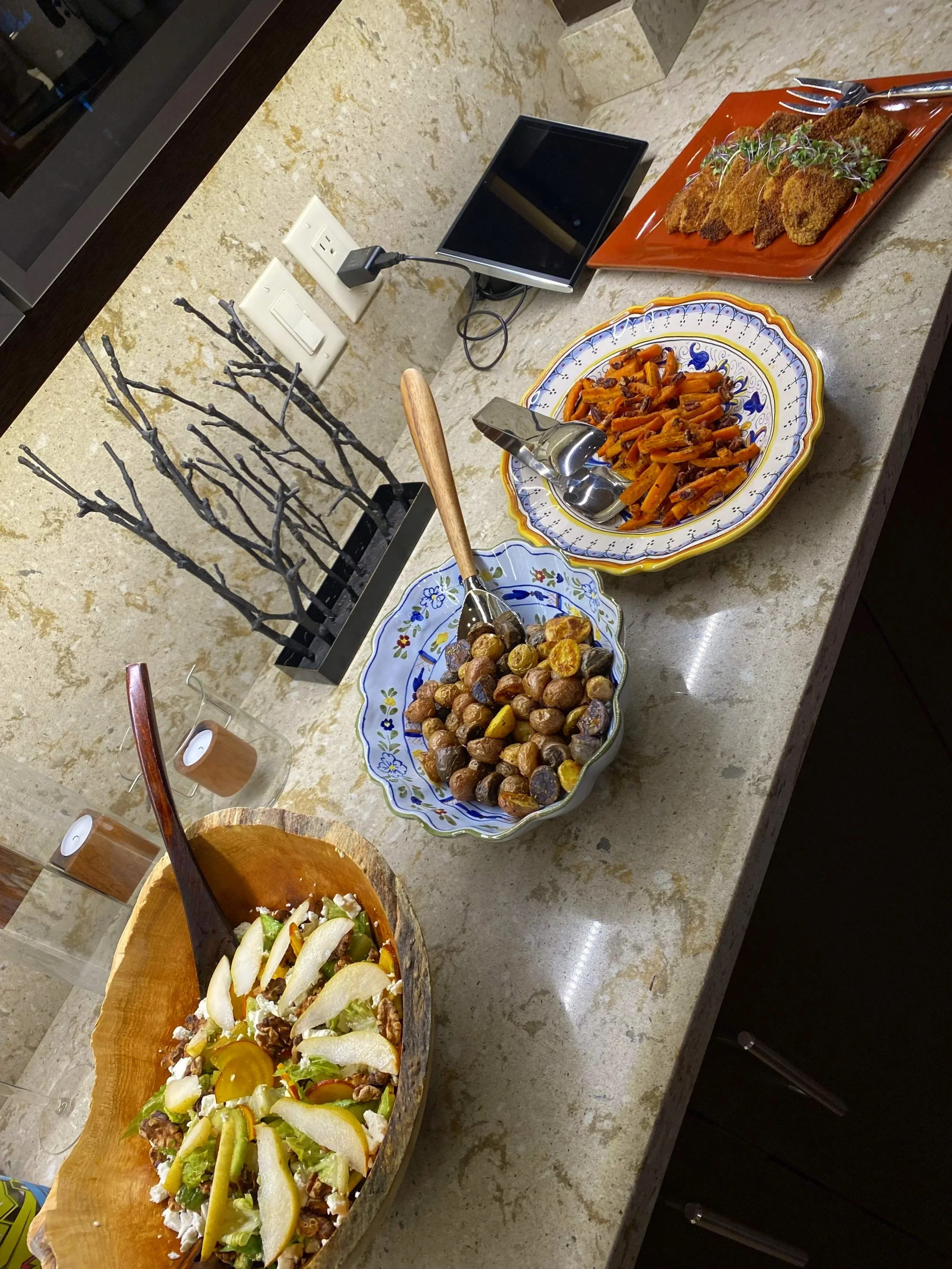 Dinner party buffet Private Chef in Aspen Colorado Roaring fork valley 