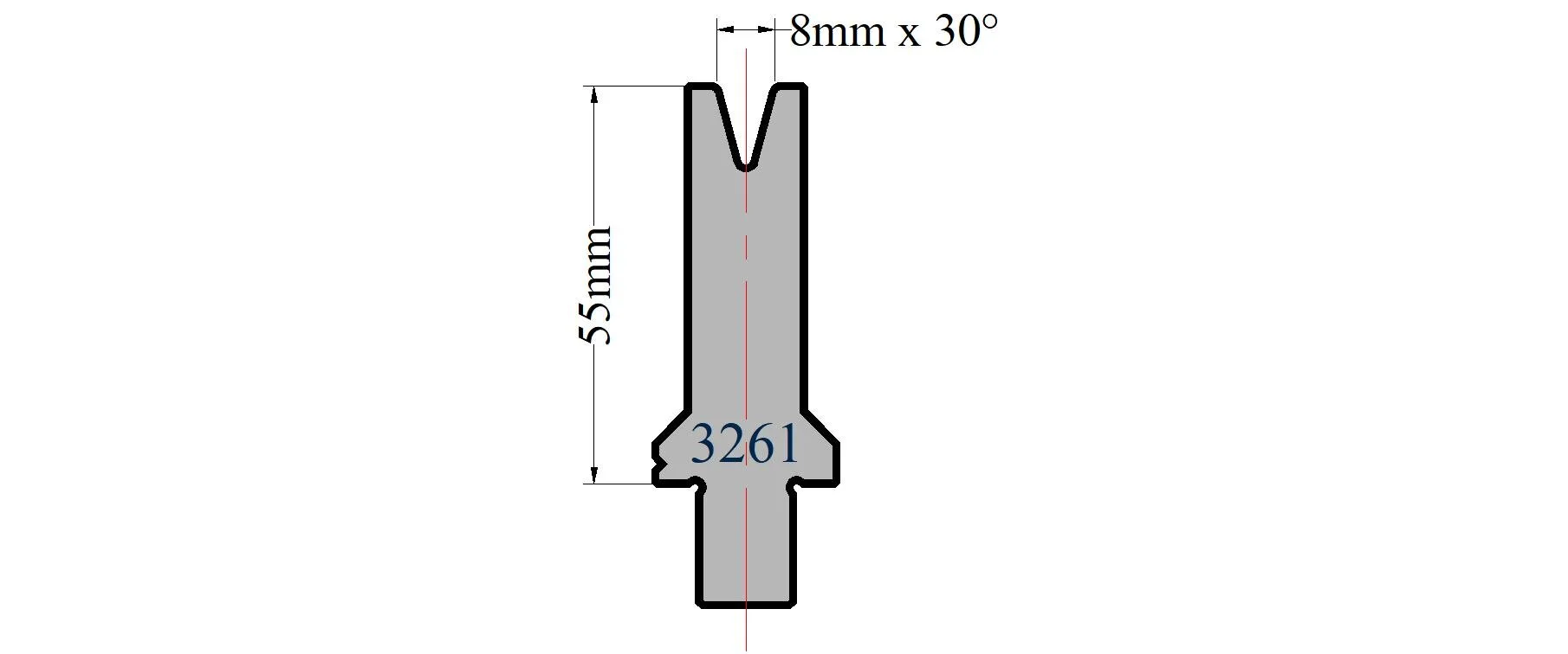 3261 Wila Style — Power Brake Dies