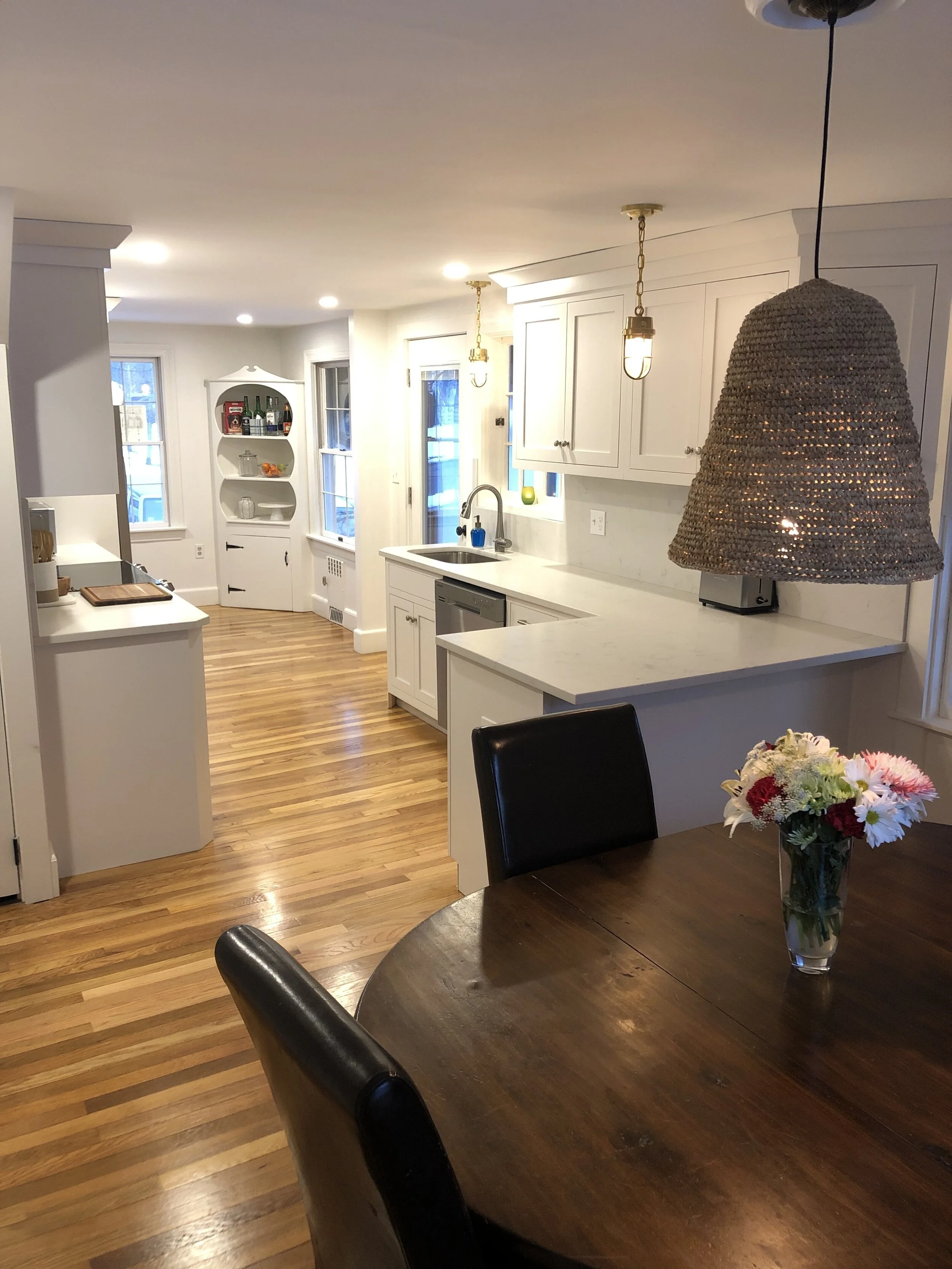 Hardwood Floors in Kitchen