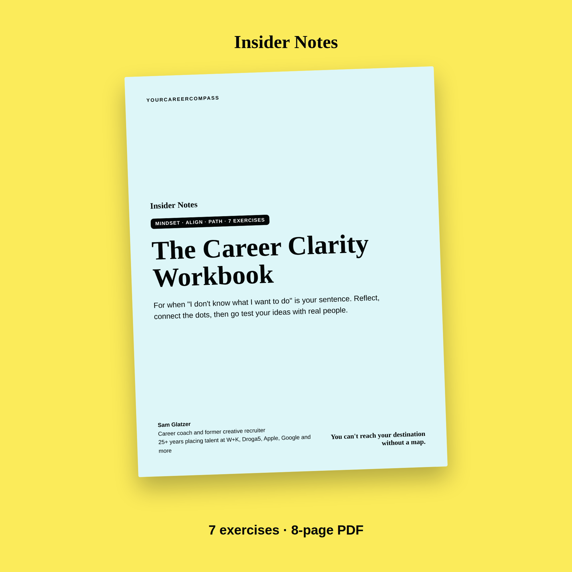 The Career Clarity Workbook