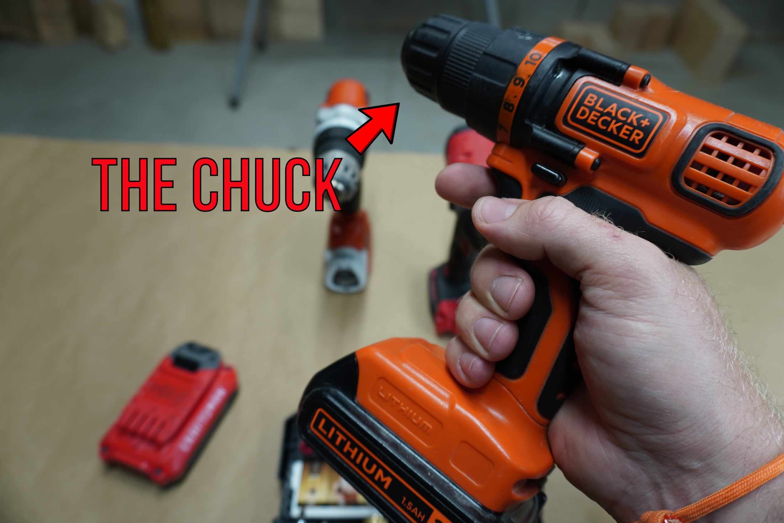 Power Drill Chuck