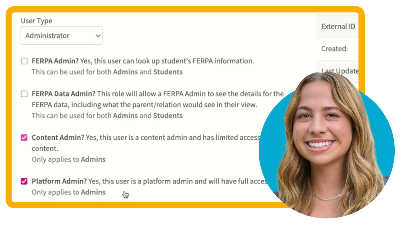Grant or Adjust Admin Privileges