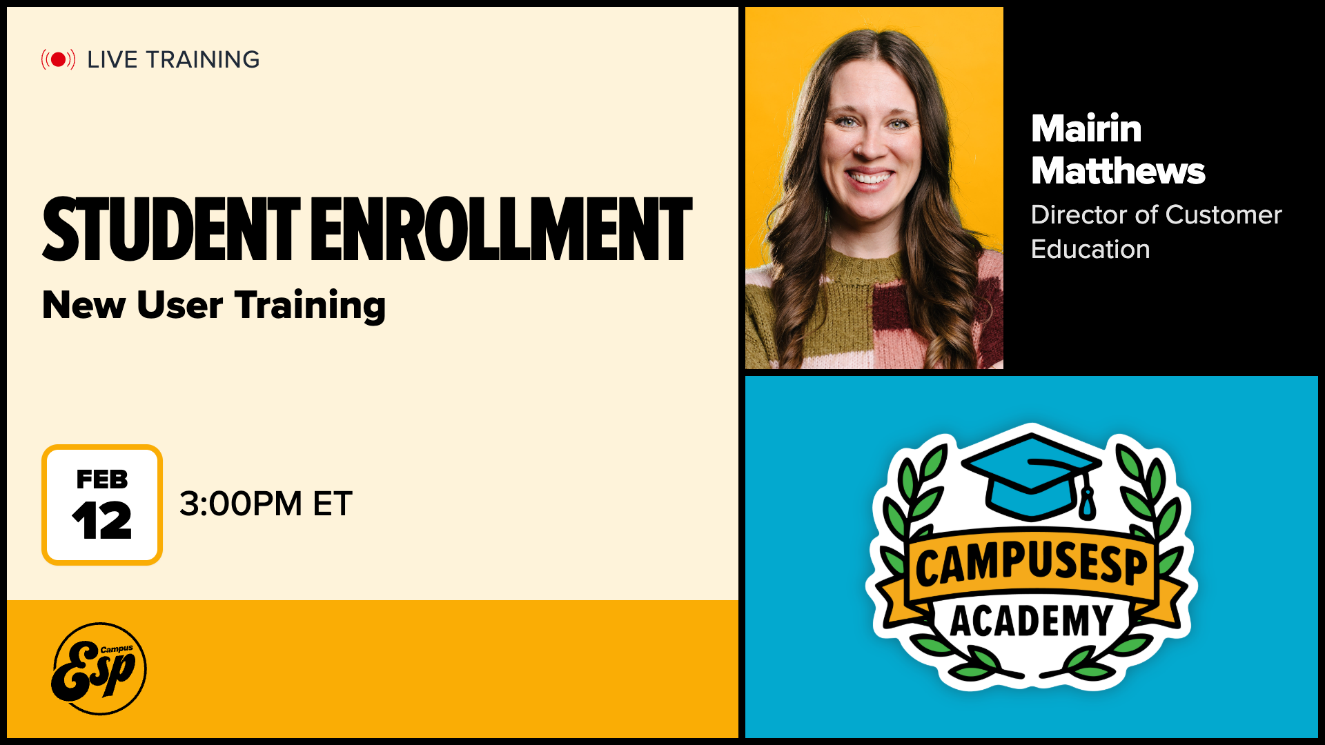 Student Enrollment New User Training