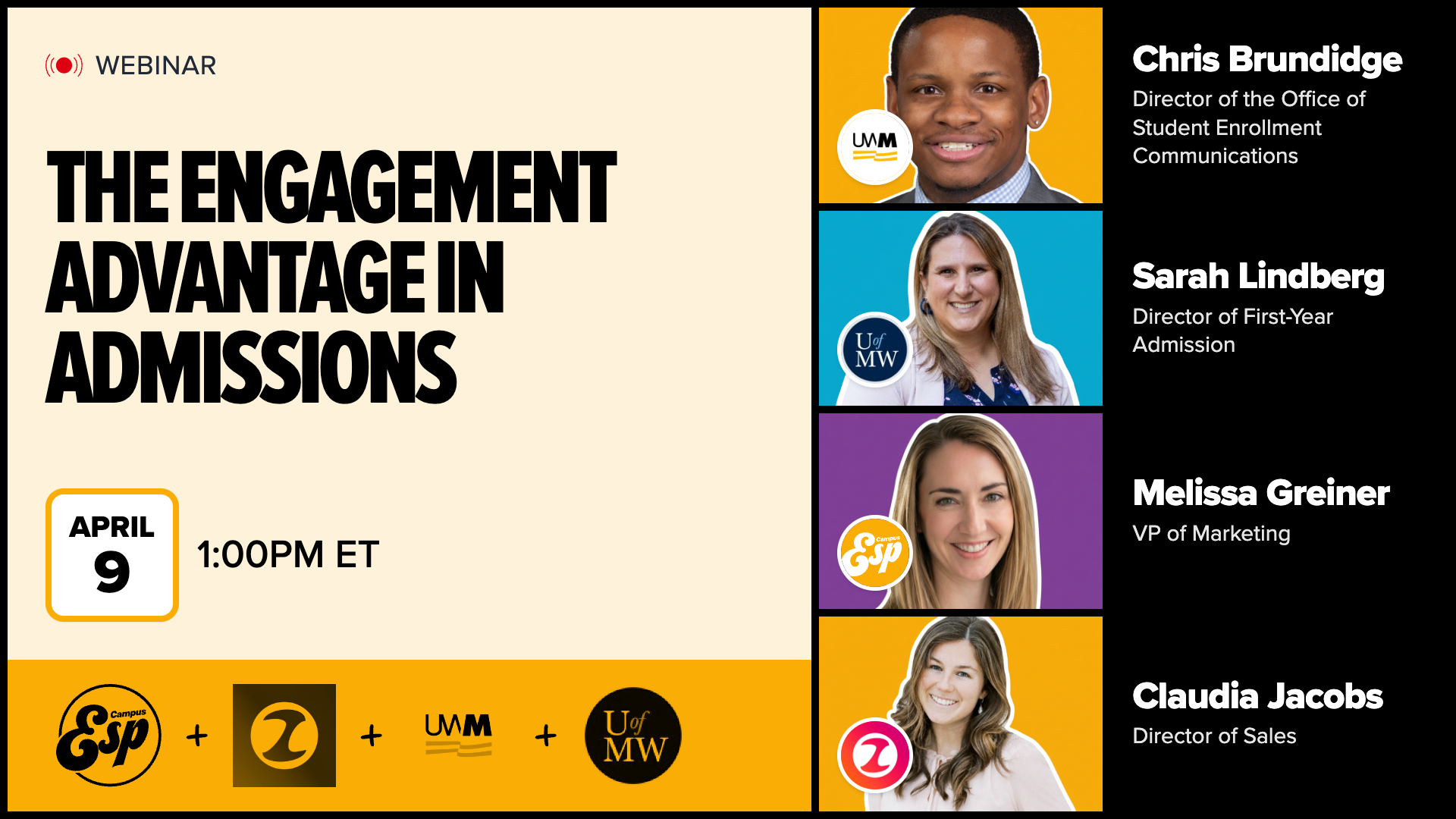 The engagement advantage in admissions