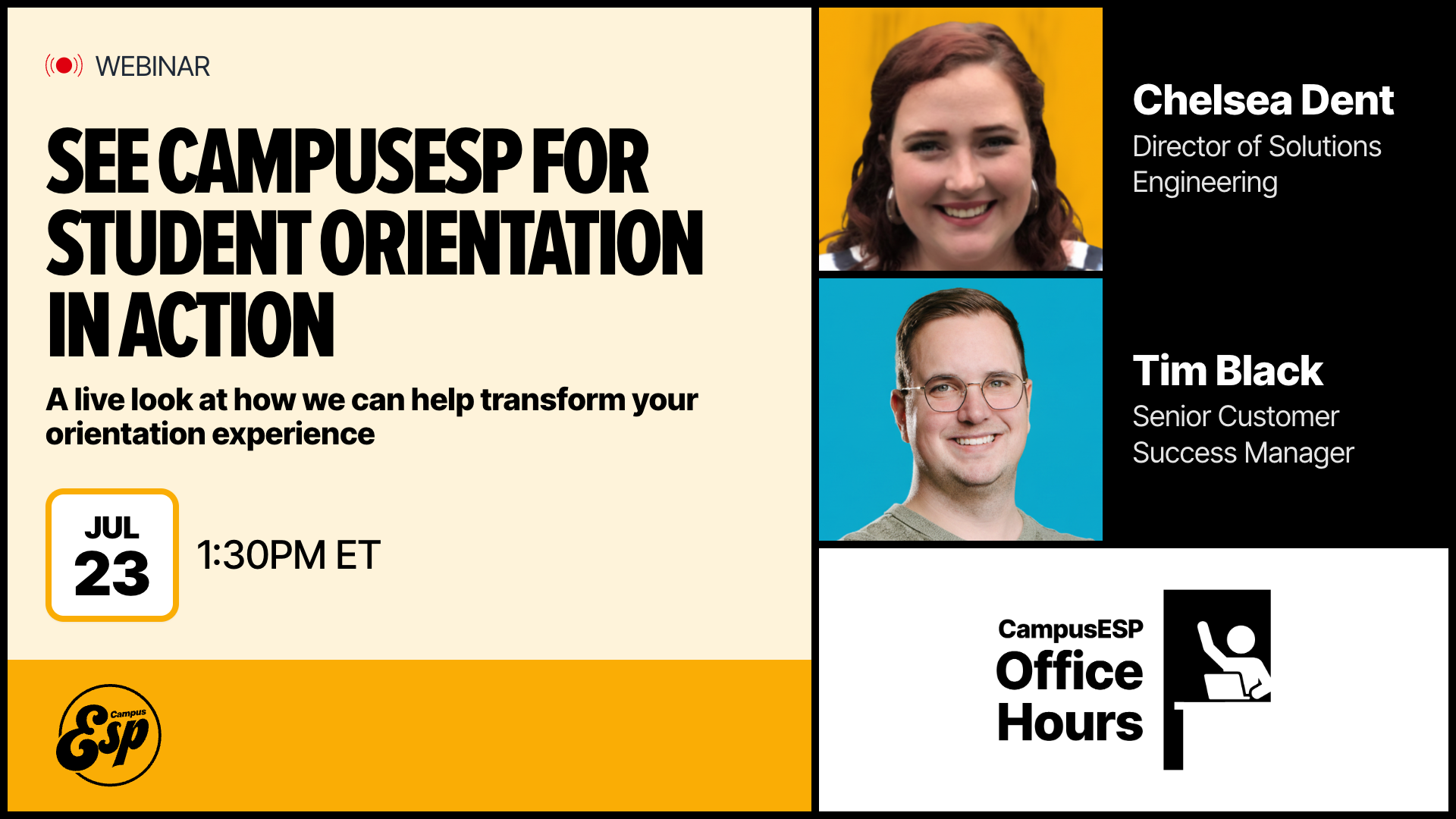 See CampusESP for Student Orientation In Action