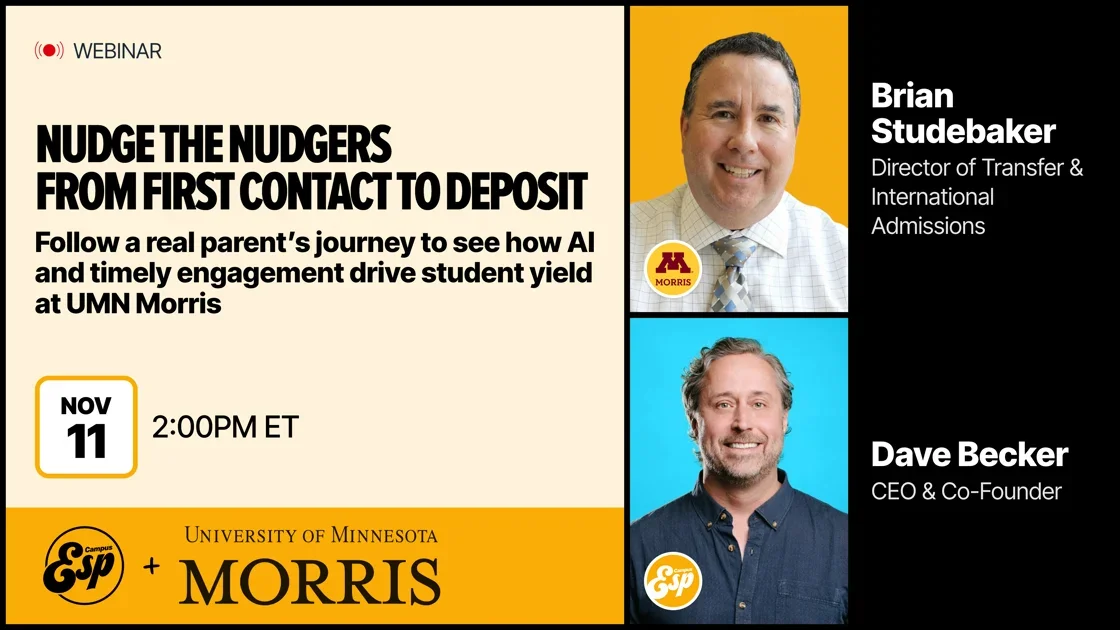 Nudge the Nudgers from First Contact to Deposit