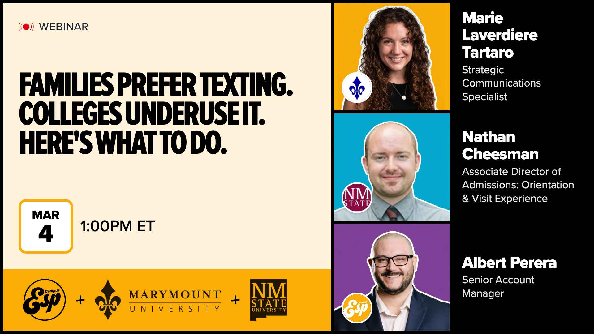 Families prefer texting. Colleges underuse it. Here’s what to do.