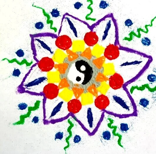 Kids Classes Online Sand Mandala