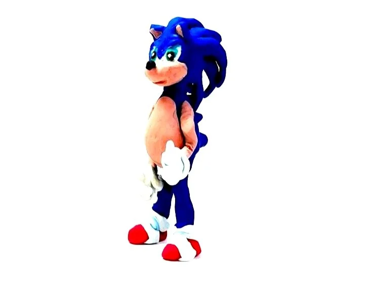 Kids Classes Online Plasticine Modeling Sonic