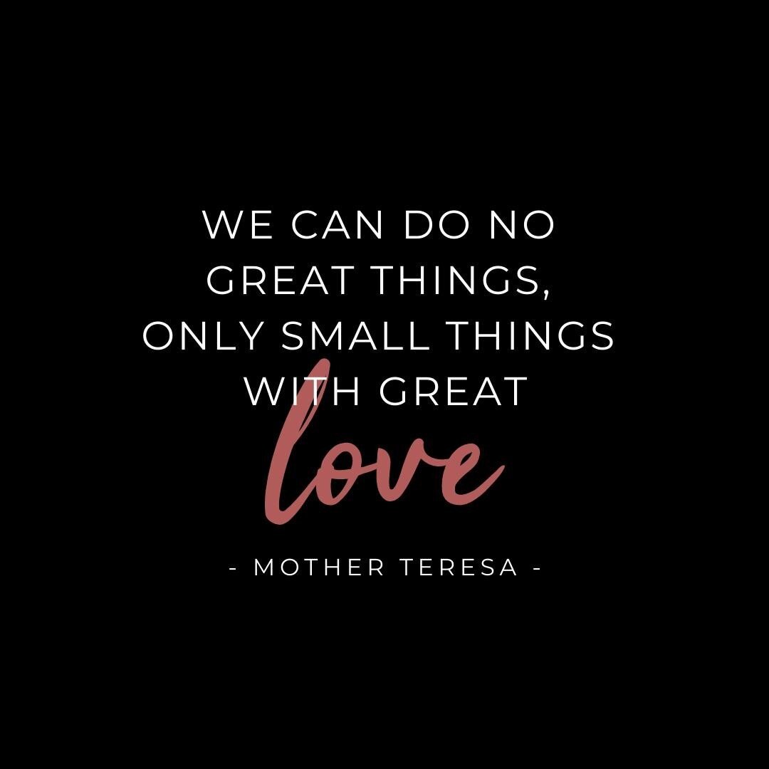 What a great reminder as we enter the month of #love. ⠀
⠀
One thing our clients share time and again is how much love they experience here - loving people well will always be our goal. 💜 #quotable #lovequotes