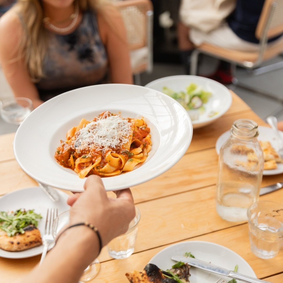 No one regrets ordering pasta.