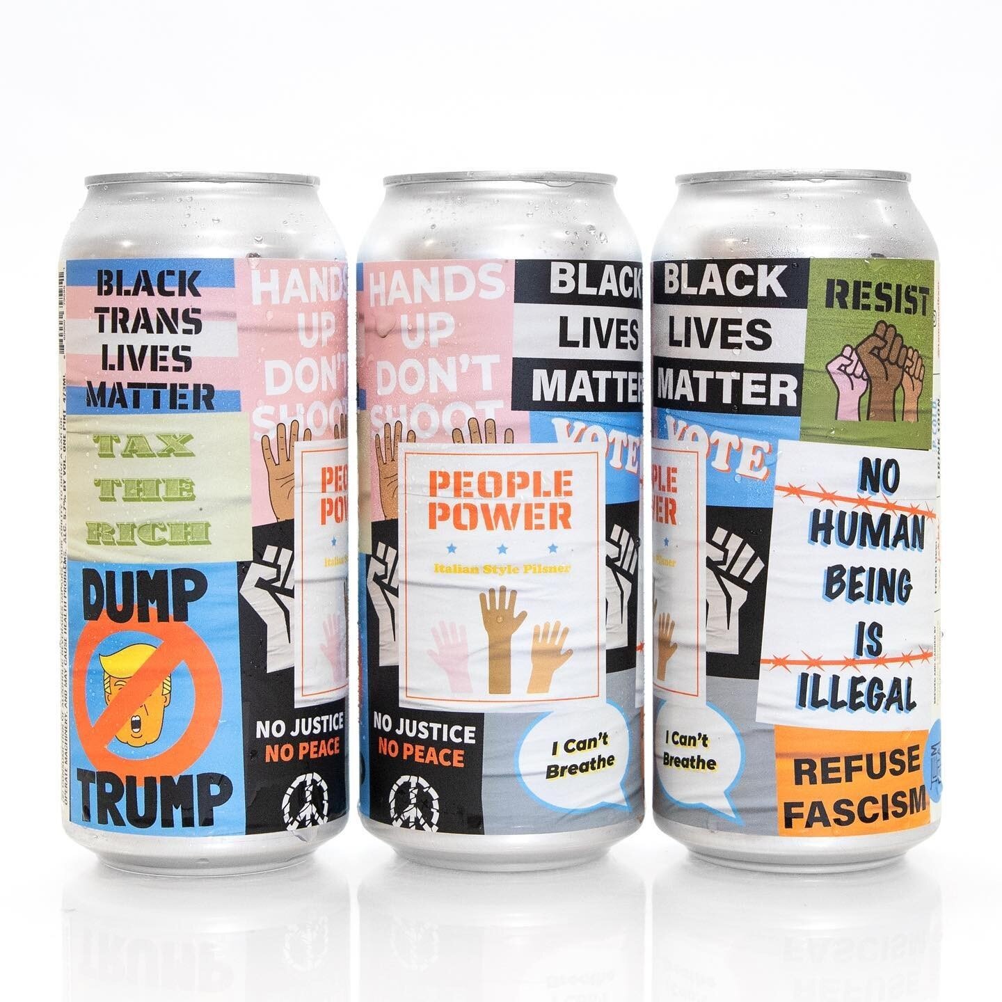 Available now from @temescalbeer: People Power. ✌🏻 ✌🏽 ✌🏿 🍻 
-
&quot;Power to the people!
﻿
﻿We're in a critical moment for democracy and human rights in America. Now is the time to exercise the political power we have &mdash; to address the injus