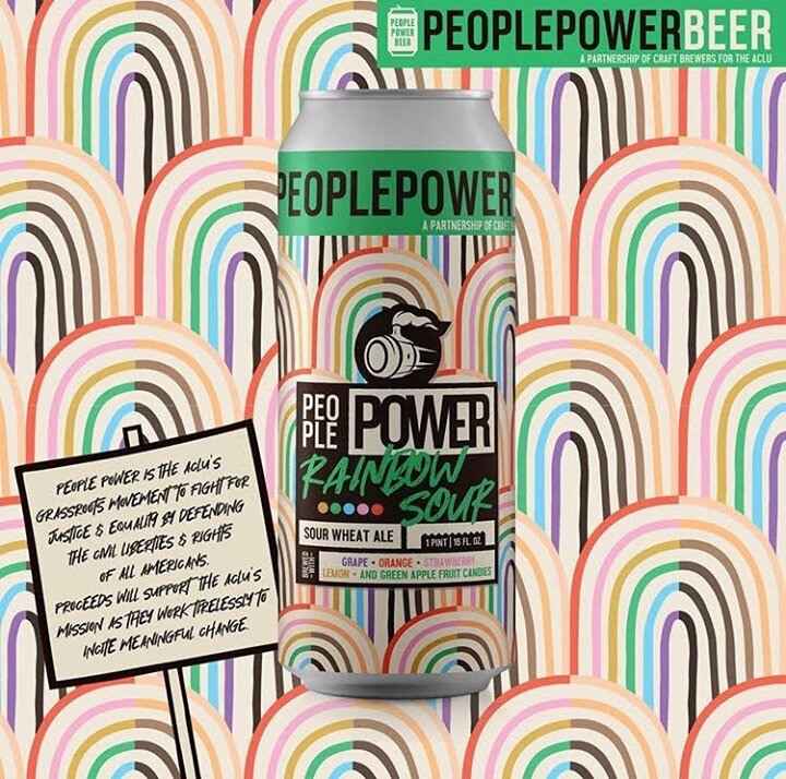WeldWerks Brewing Co joined us so they can use their platform to help institute change, and we're so glad they did. Available now from @weldwerksbrewing: People Power. 📣 🤜🏽 🤛🏿 🍻 
-
&quot;We&rsquo;re INCREDIBLY proud to announce the release of P