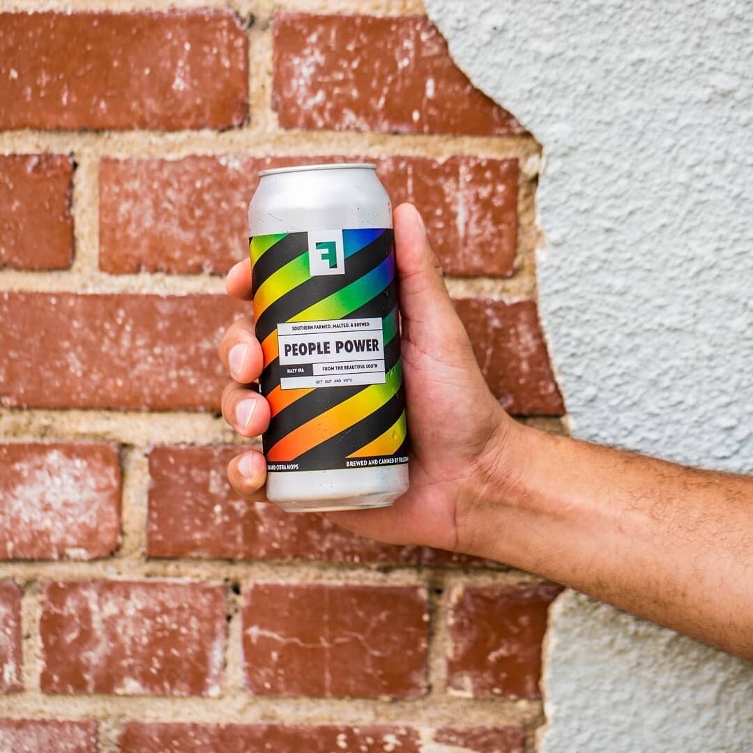 As Fullsteam Brewery put it so succinctly &quot;Beer is political. It always has been.&quot; Available now from @fullsteambrewery: People Power Beer. 👏🏼 👏🏾 👏🏿 🍻 

&quot;People Power 2020
.
Proud to once again collaborate with @threesbrewing an