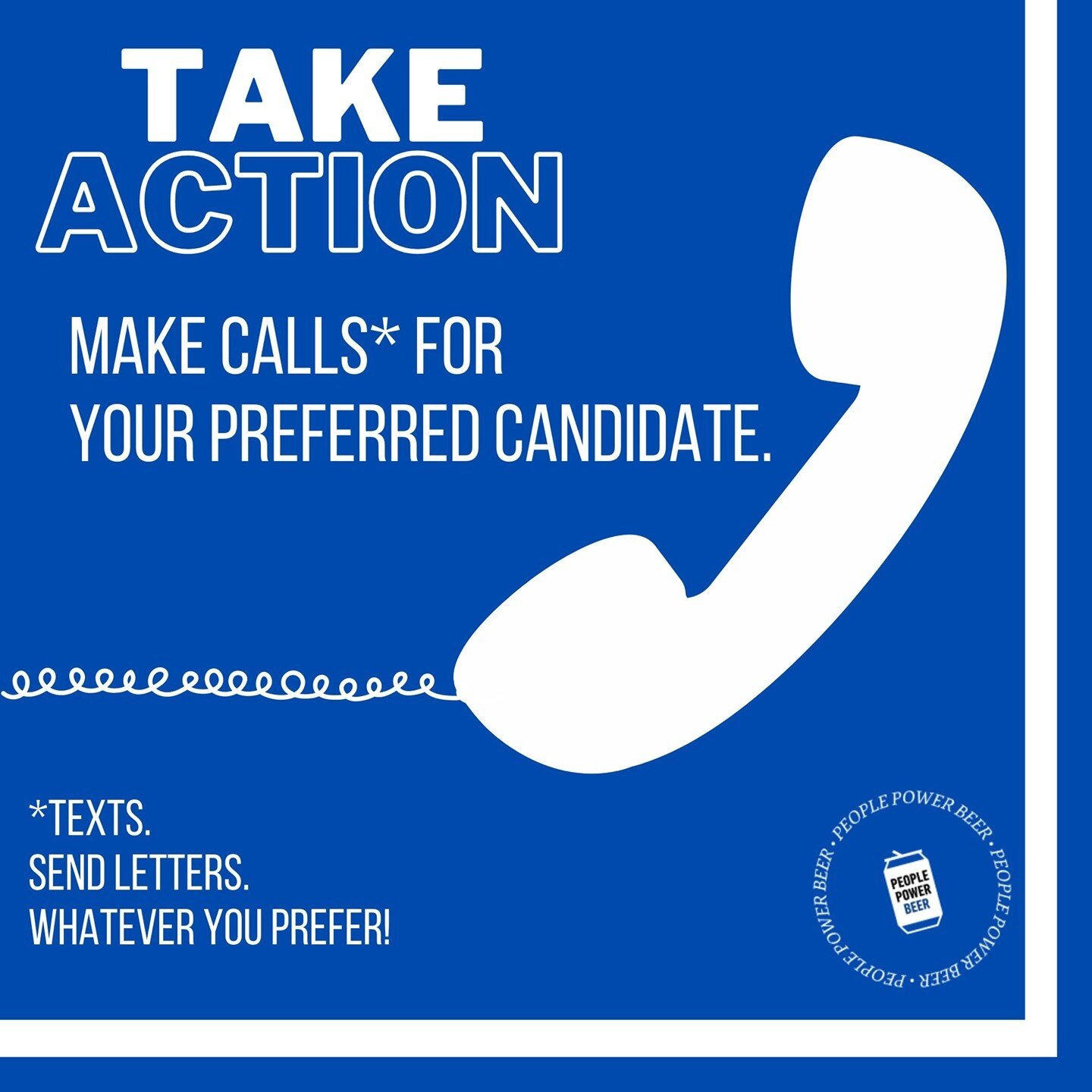 Calling strangers can be intimidating, we know, but this year there are more ways than ever to get in touch with people to remind them to vote. Your preferred candidate's website has actions you can take to call voters, particularly in swing states, 