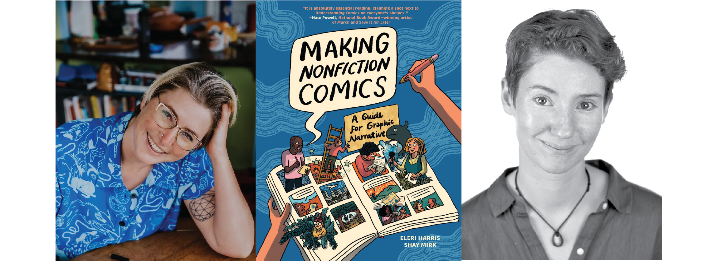 Shay Mirk MAKING NONFICTION COMICS
