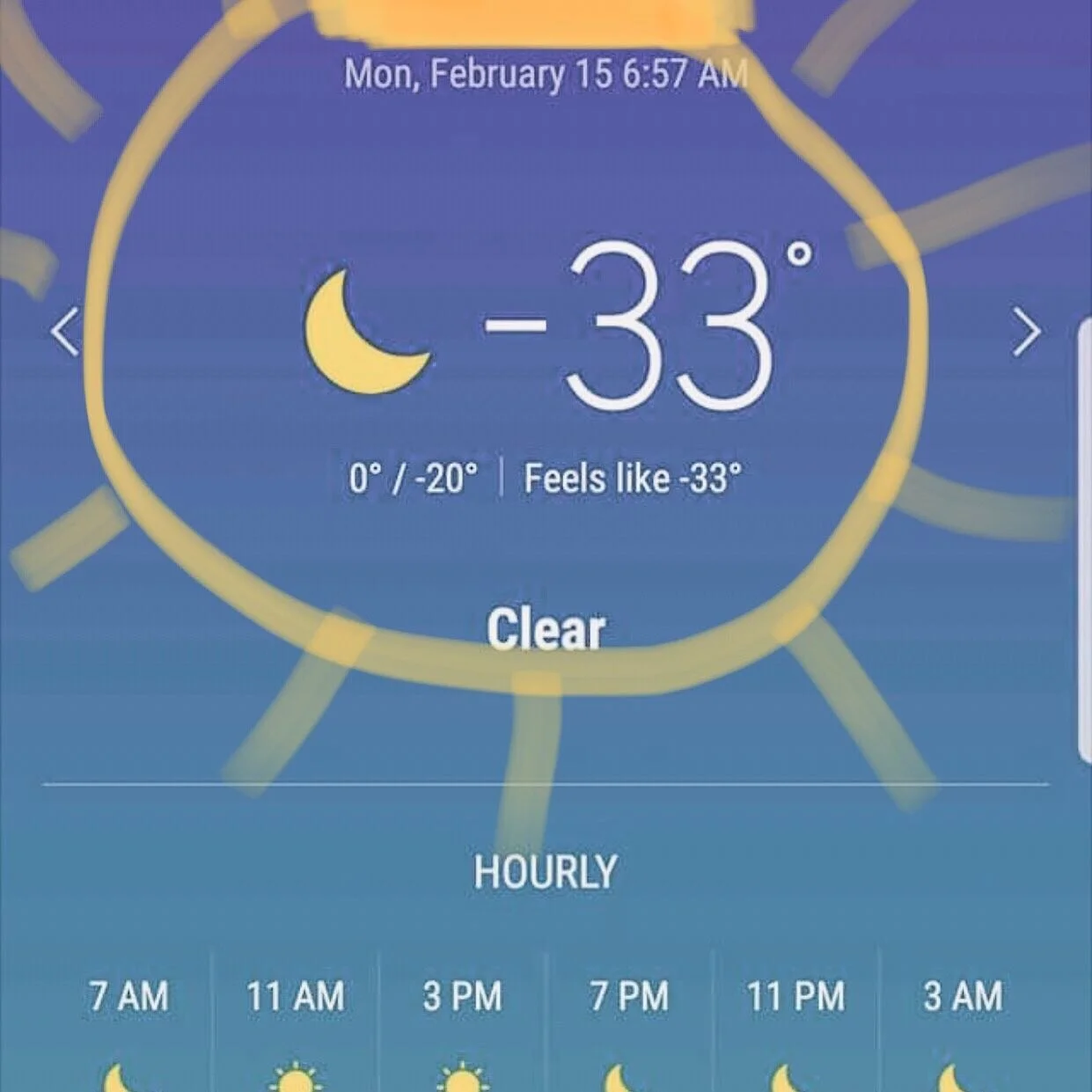 These are the days of -33. The car still at the mechanic. School delays but also somehow barely catching the bus. 
Math problems like: if 5 kids each tell you it&rsquo;s cold 4 times before 8am what do you respond on the 20th time? 
I started respond