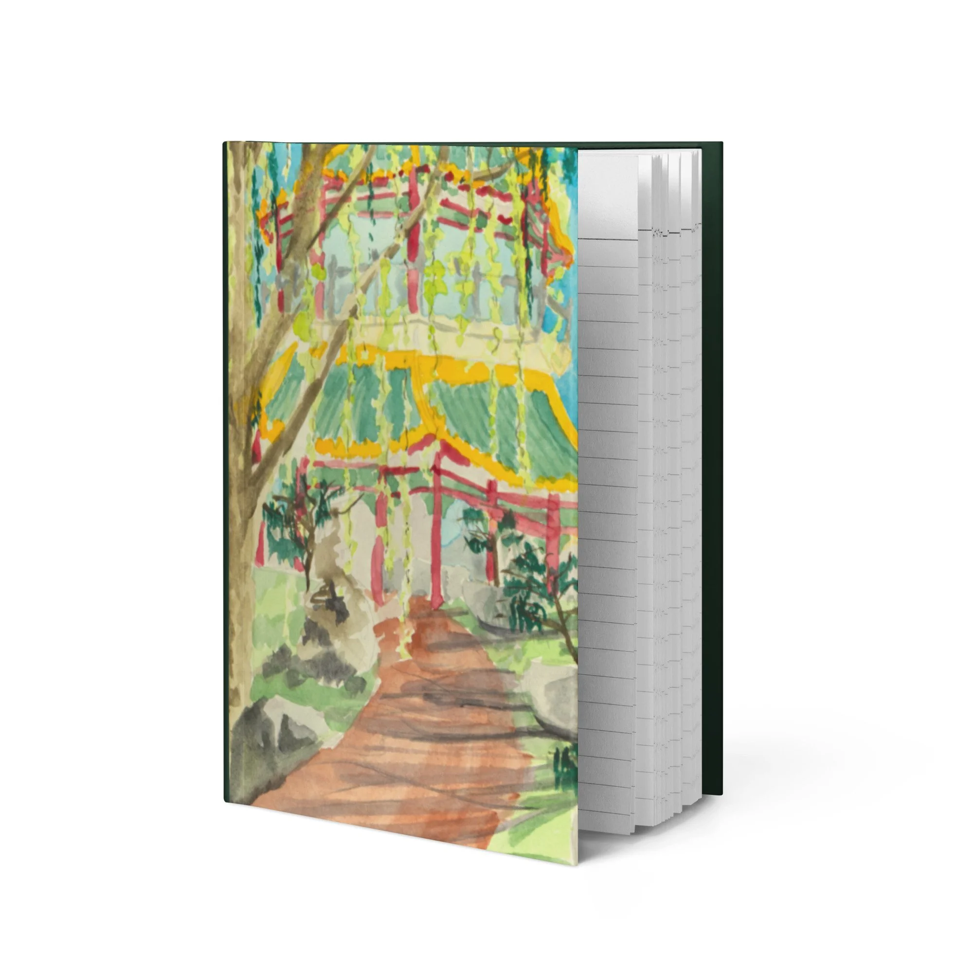 Hardcover Journal (Path to the Pagoda)