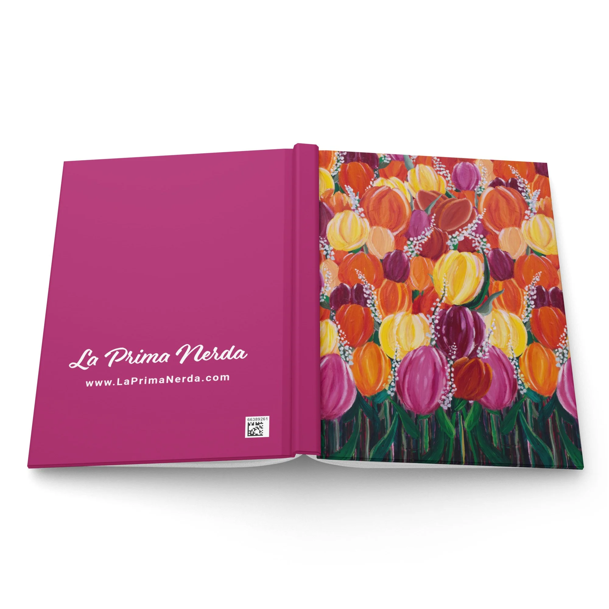 Hardcover Journal (Tulip-Git to Quit)