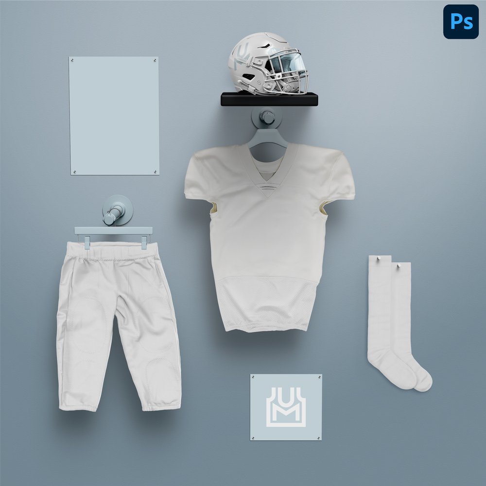 VaporFlex Football Uniform Mockup Template - Premium - Hobbyist License —