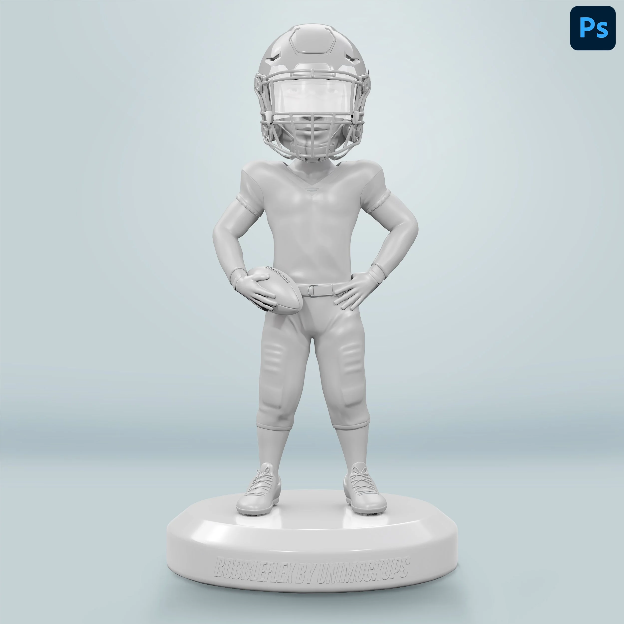 UniMockups BobbleFlex Football Uniform Template