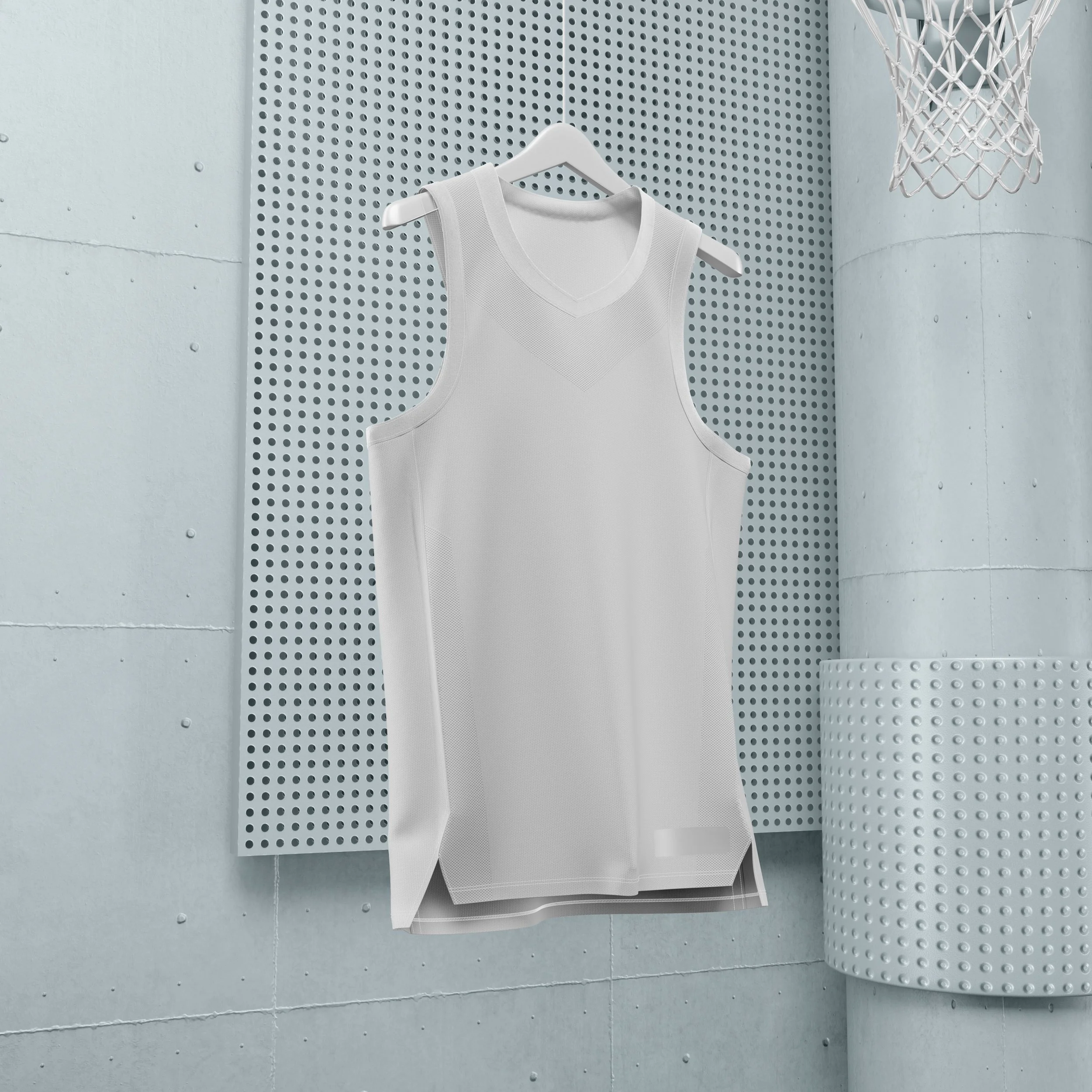 UniMockups CourtFlex 3.0 Basketball Jersey Template