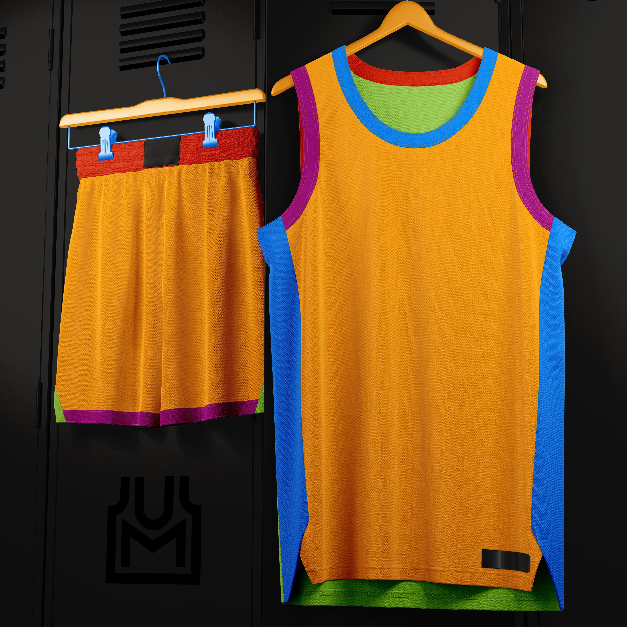 Blank Basketball Uniform Template (6) - TEMPLATES EXAMPLE