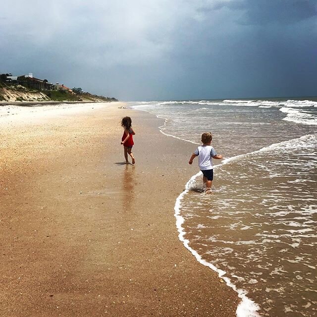 The weather is a tricky thing here in Florida, particularly during hurricane season. Luckily, inclement weather scares most people away from the beach and sends them packing. And that, my friends, is when we move in and take the beach for ourselves. 