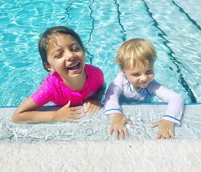 Enjoying hot summer mornings by the pool! There isn&rsquo;t an activity in the world we could do though without Henry asking for a snack ten minutes in. Also, saw these geese on our way home. I&rsquo;m really glad they decided to cross in a safe plac