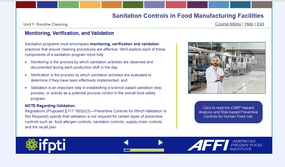 Hygienic Zoning in Food Manufacturing Facilities — IFPTI