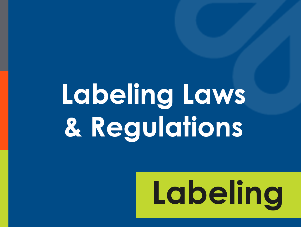 Labeling Laws & Regulations
