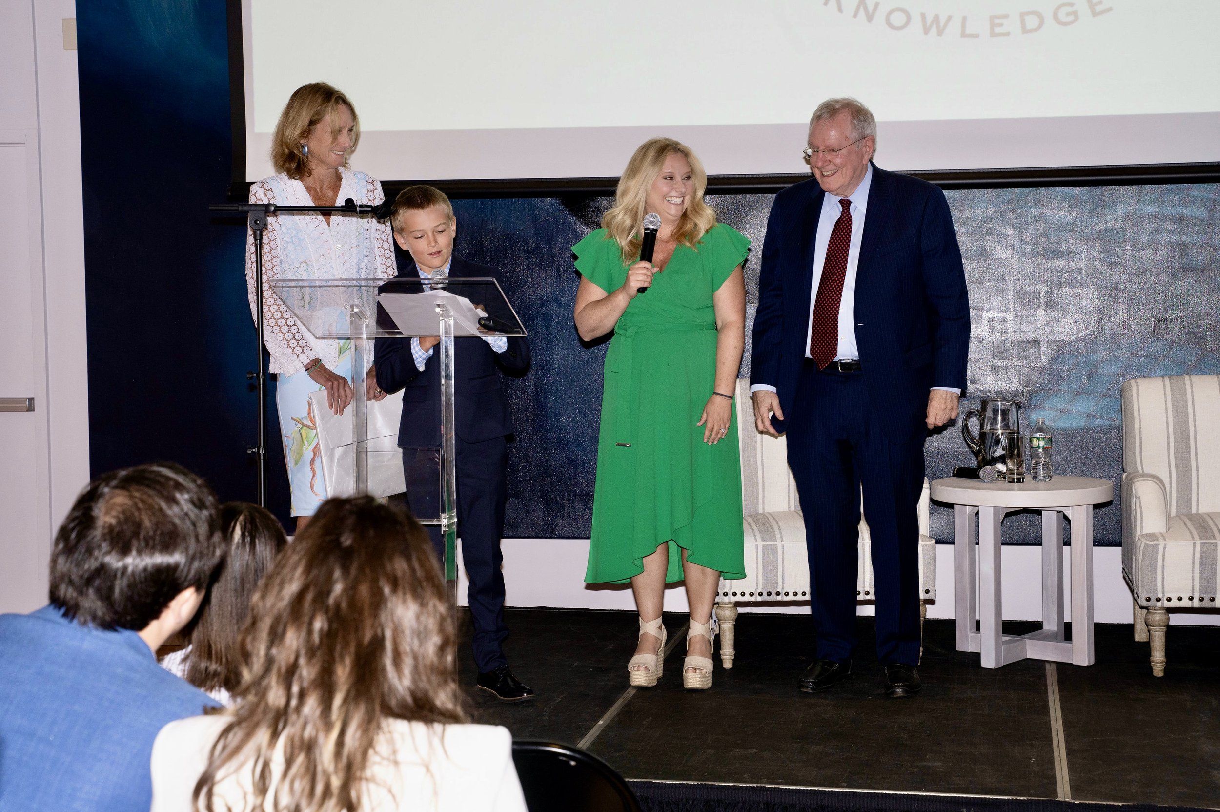 Award presentation at 2025 Newport Global Summit