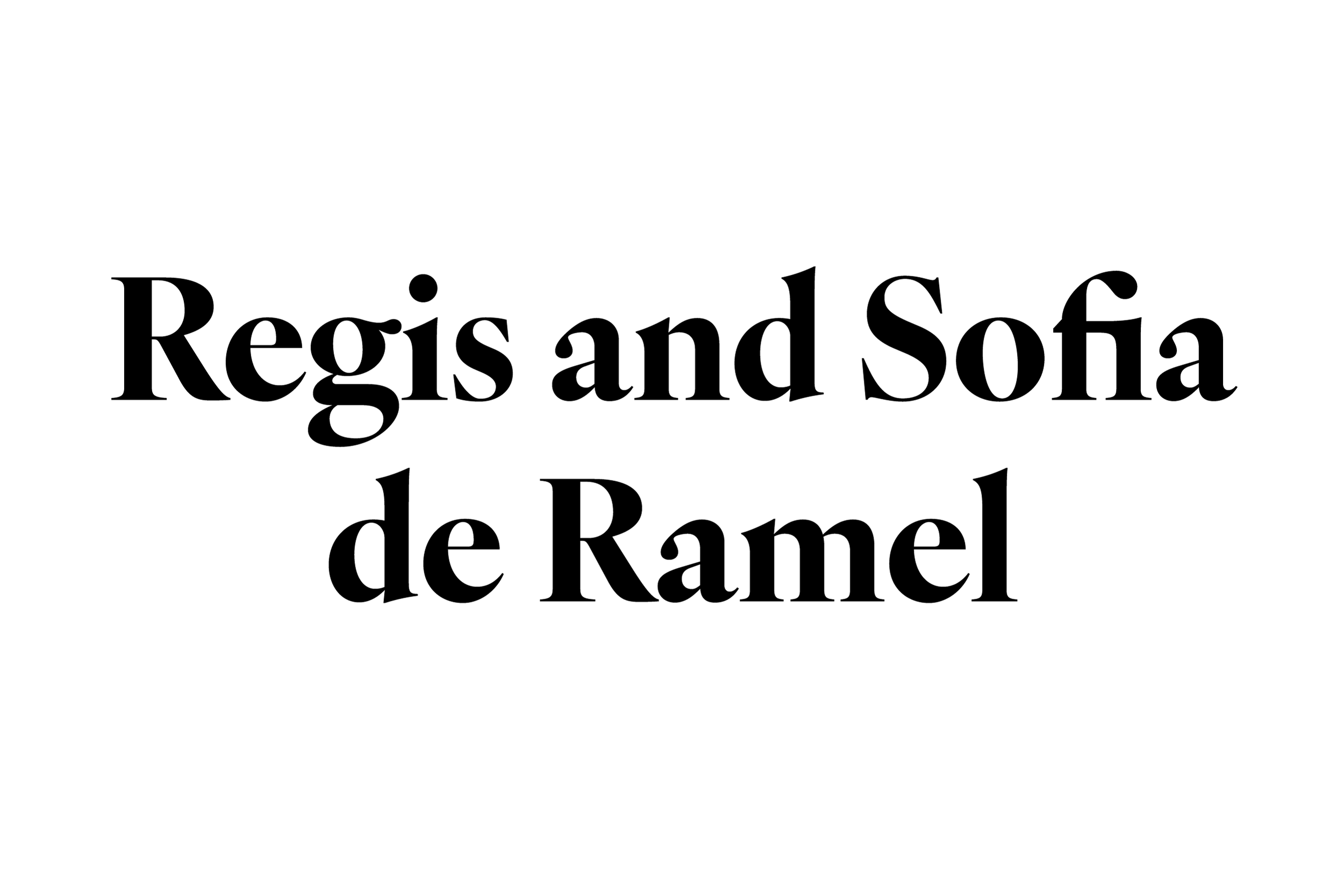 Regis &amp; Sofia de Ramel.png