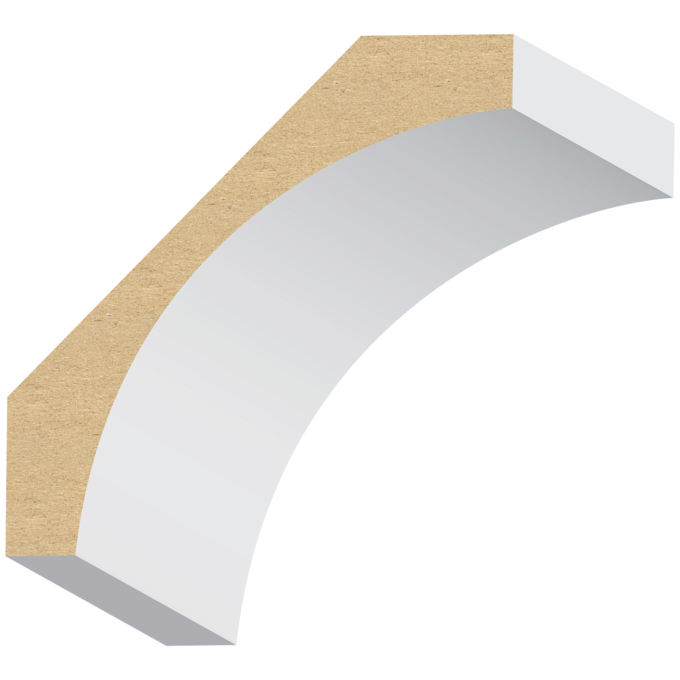 444MUL-4 Contemporary 9/16" x 4-1/2"
