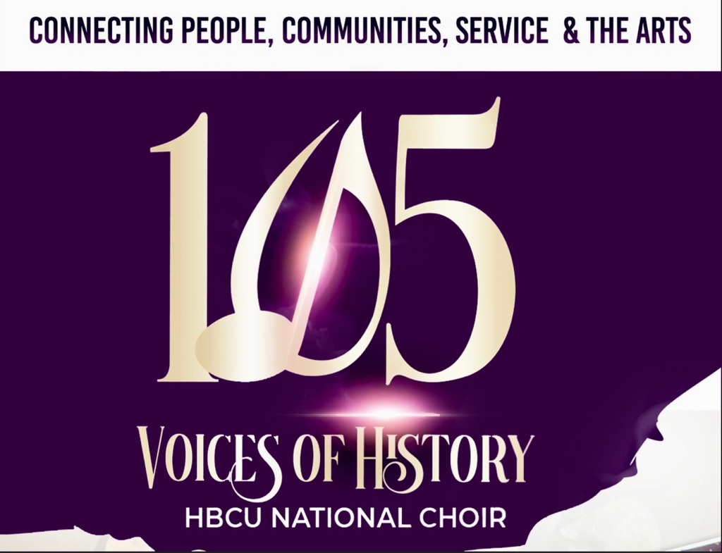 Picture of Logo for 105 Voice of History HBCU National Choir