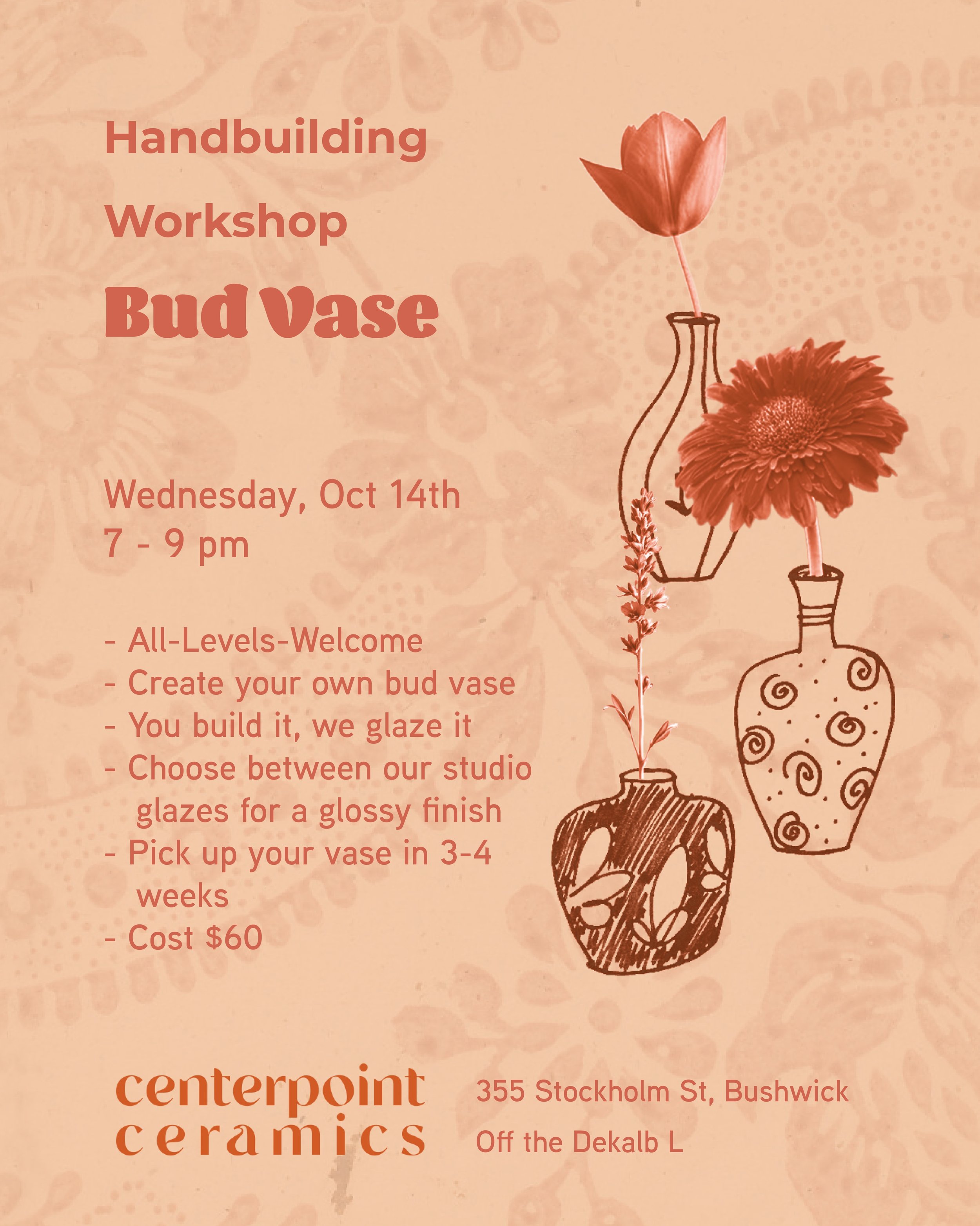 Bud Vase Workshop