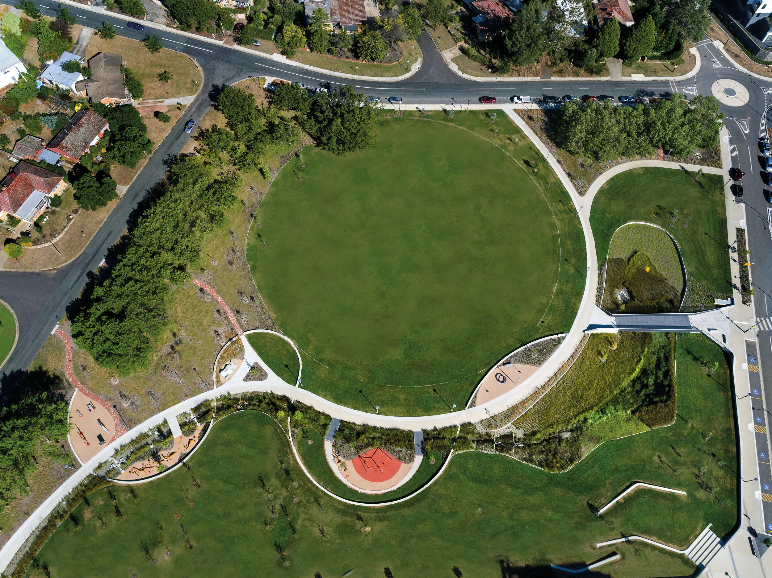 New drone photos of Hassett Park at Campbell Section 5