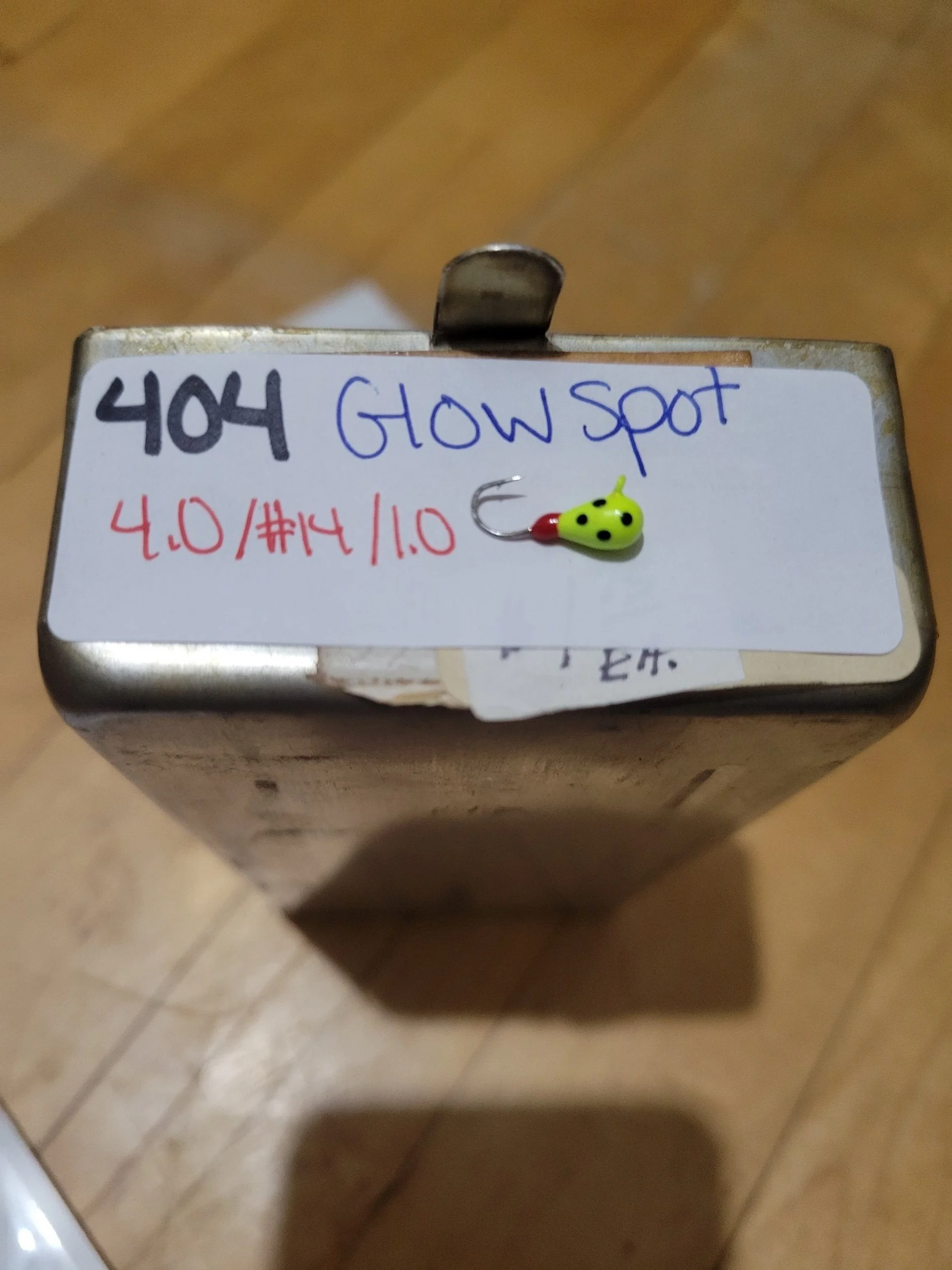 Glow Spot Tungsten Ice Jig