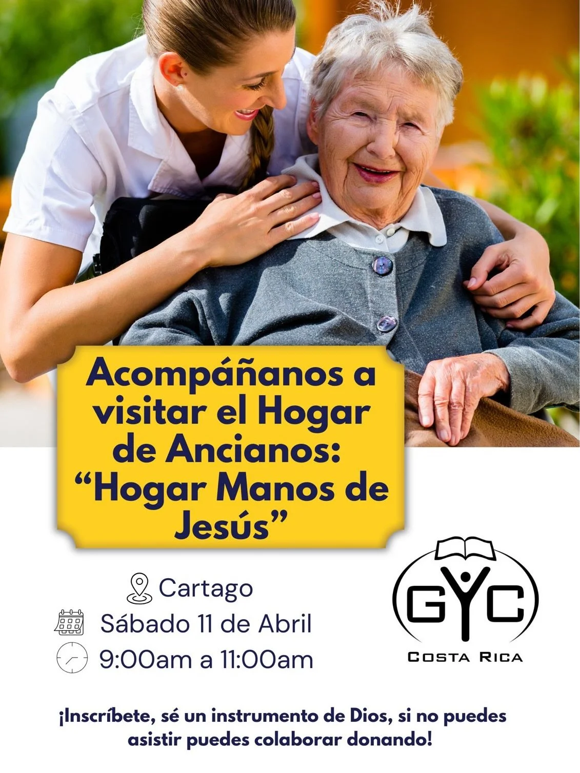 📣Queremos invitarte y que seas parte de nuestra proxima actividad misionera el pr&oacute;ximo s&aacute;bado 11 de abril. 

Ser&aacute; una muy bonita oportunidad para llevar alegr&iacute;a y tambi&eacute;n donaciones (ver segunda foto)❤️&zwj;🔥 pued