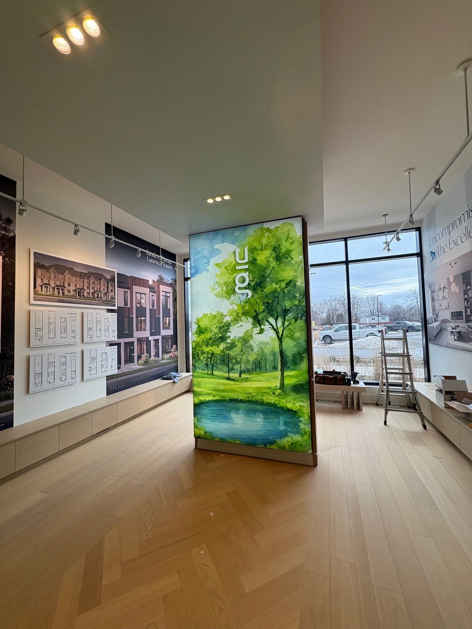 Back Lit SEG Display Wall