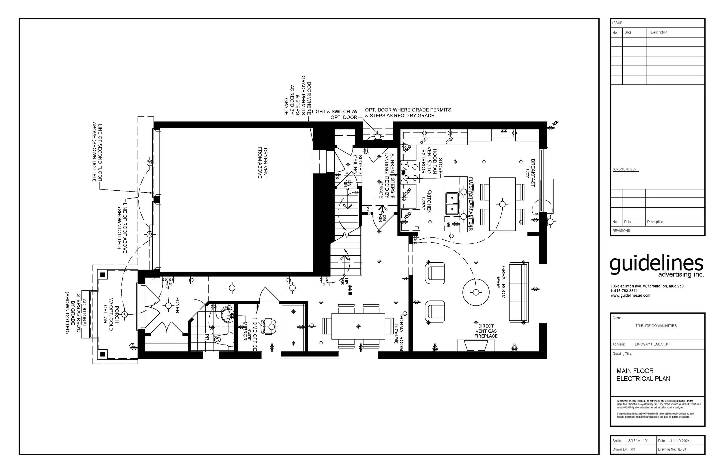 Ground Floor Electrical Plan
