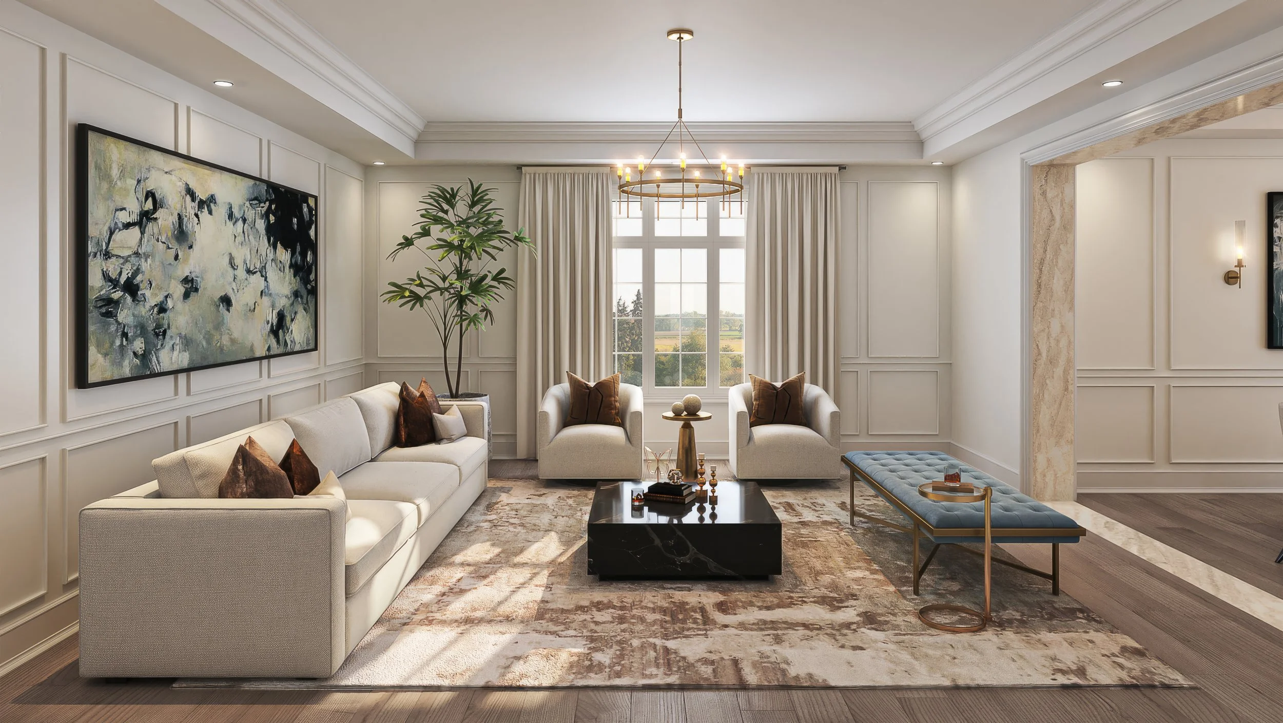 Living Room Render