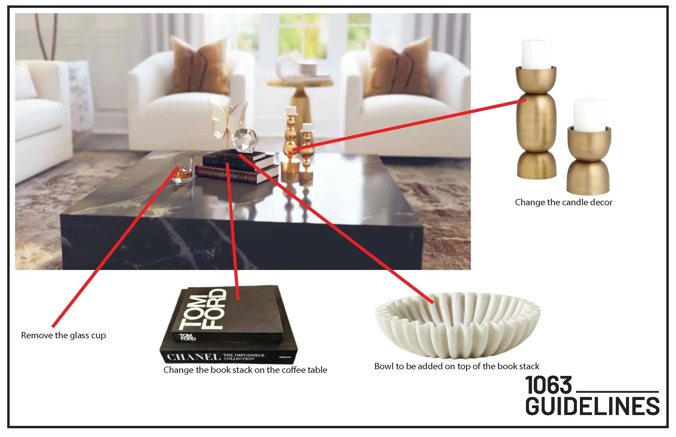 Living Room Render Revisions