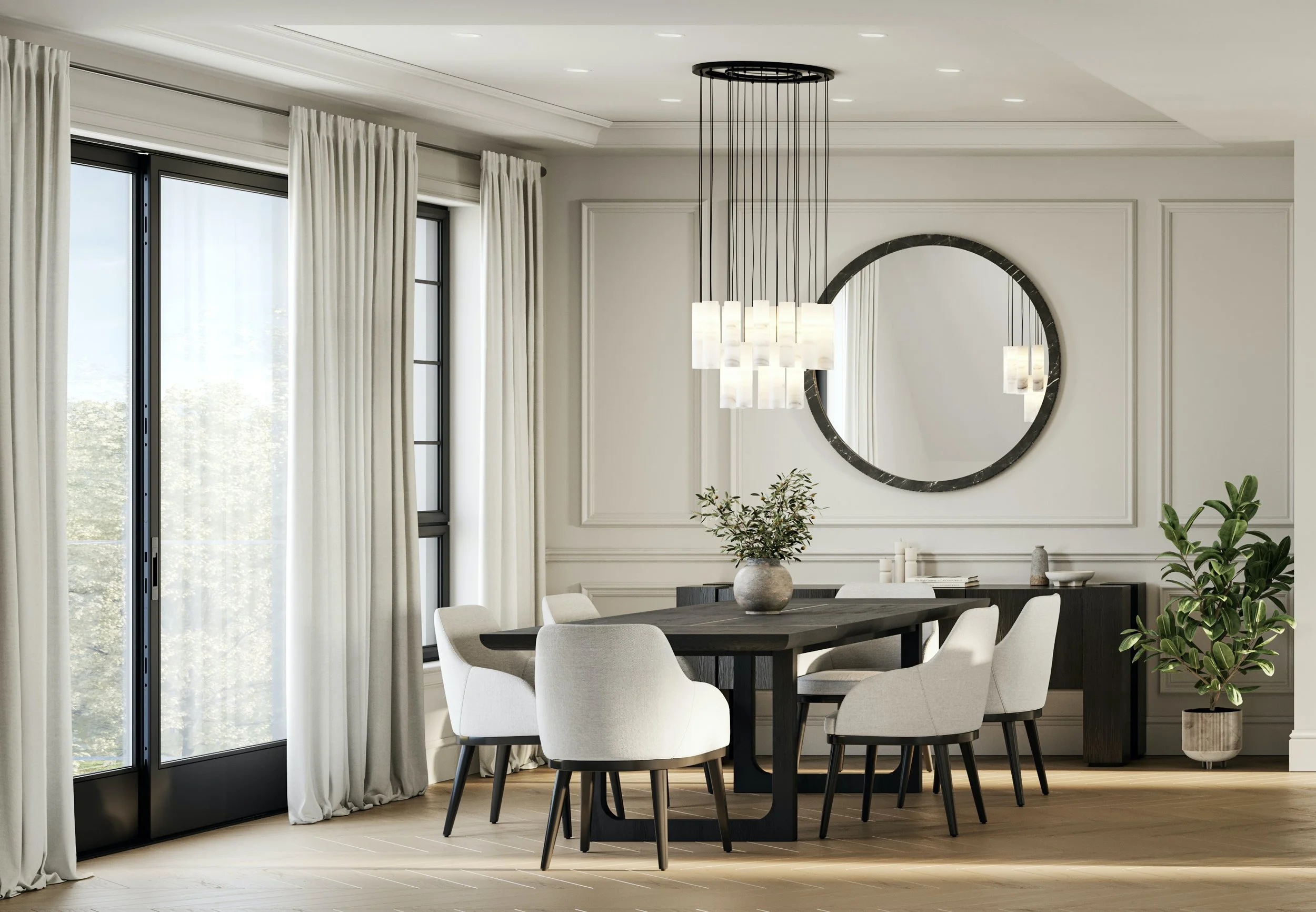 Dining Room Render - Model Home 3302