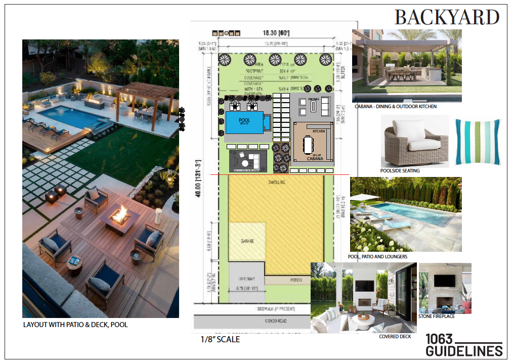 Backyard Tear Sheet - Model Home 5005