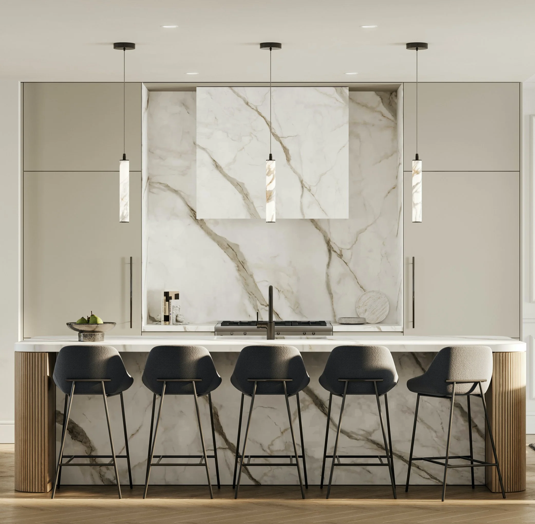 Kitchen Render - Model Home 3302
