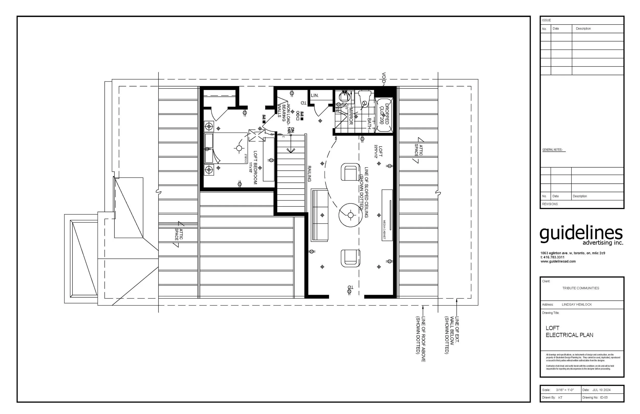 Loft Floor Electrical Plan