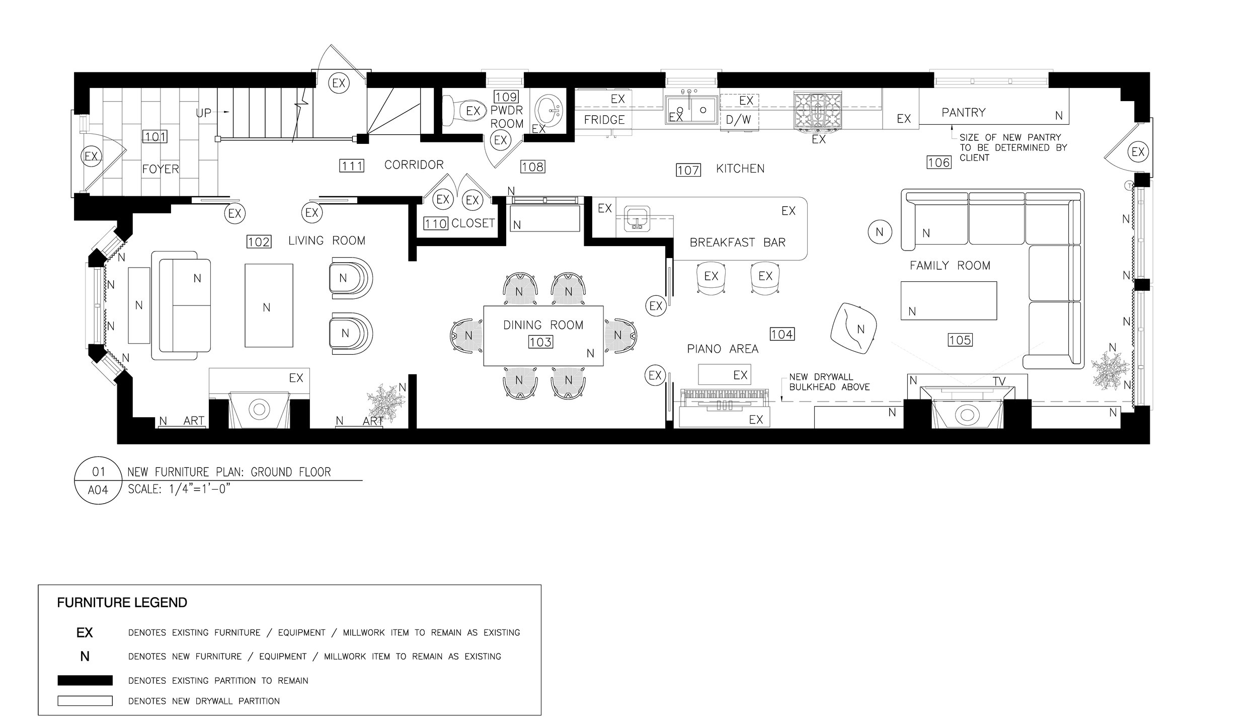 Furniture Plan