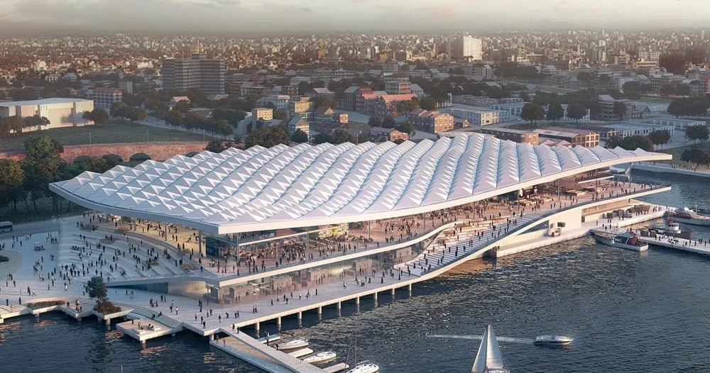 Sydney Fish markets Roof Waterproof testing